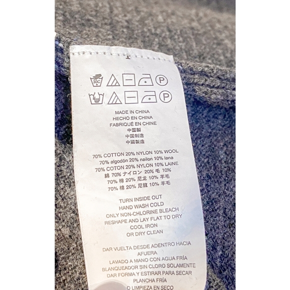 Michael Kors Grey Cotton Blend Long Sleeve Mid- Weight Knit Crew Neck Sweater, L - Picture 6 of 7